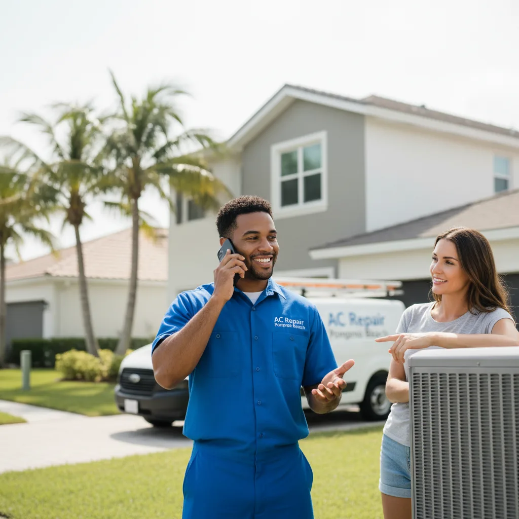 AC Repair Pompano Beach customer support in Monaca
